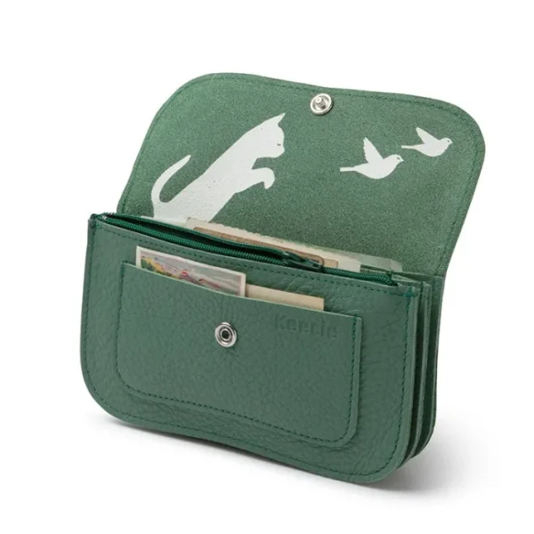 Wallet, Cat Chase Medium,<Keecie Clearance